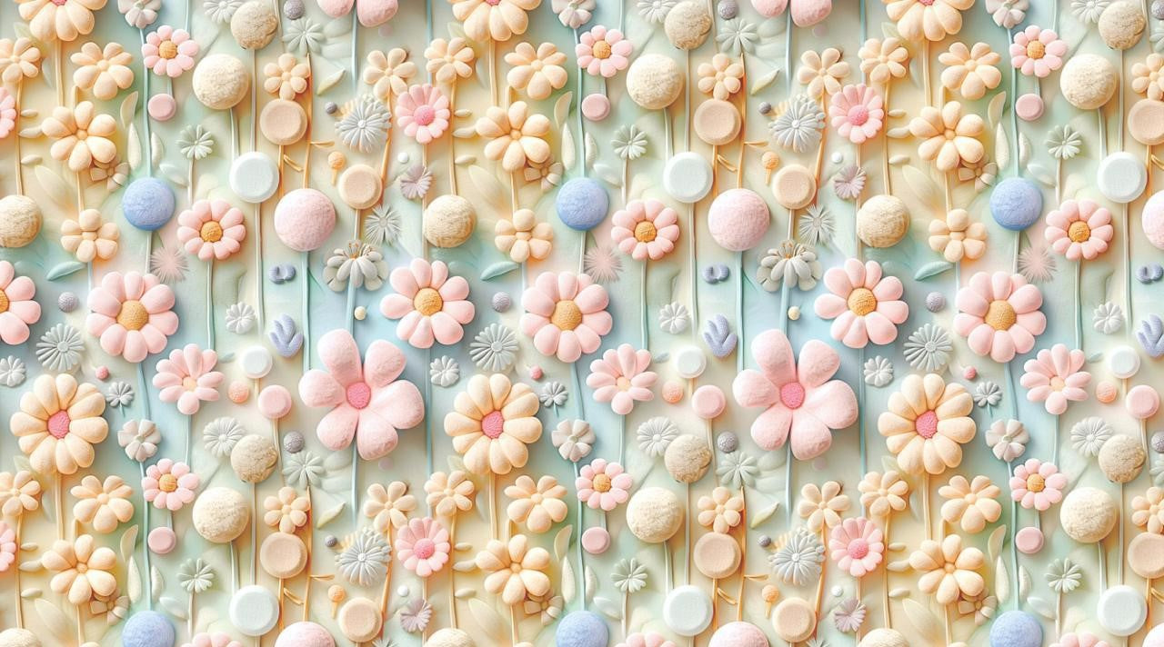 Cute Floral Gift Wrapping Paper (Pack of 20 sheets) | 95 GSM | 19.5 x 27.5 inches