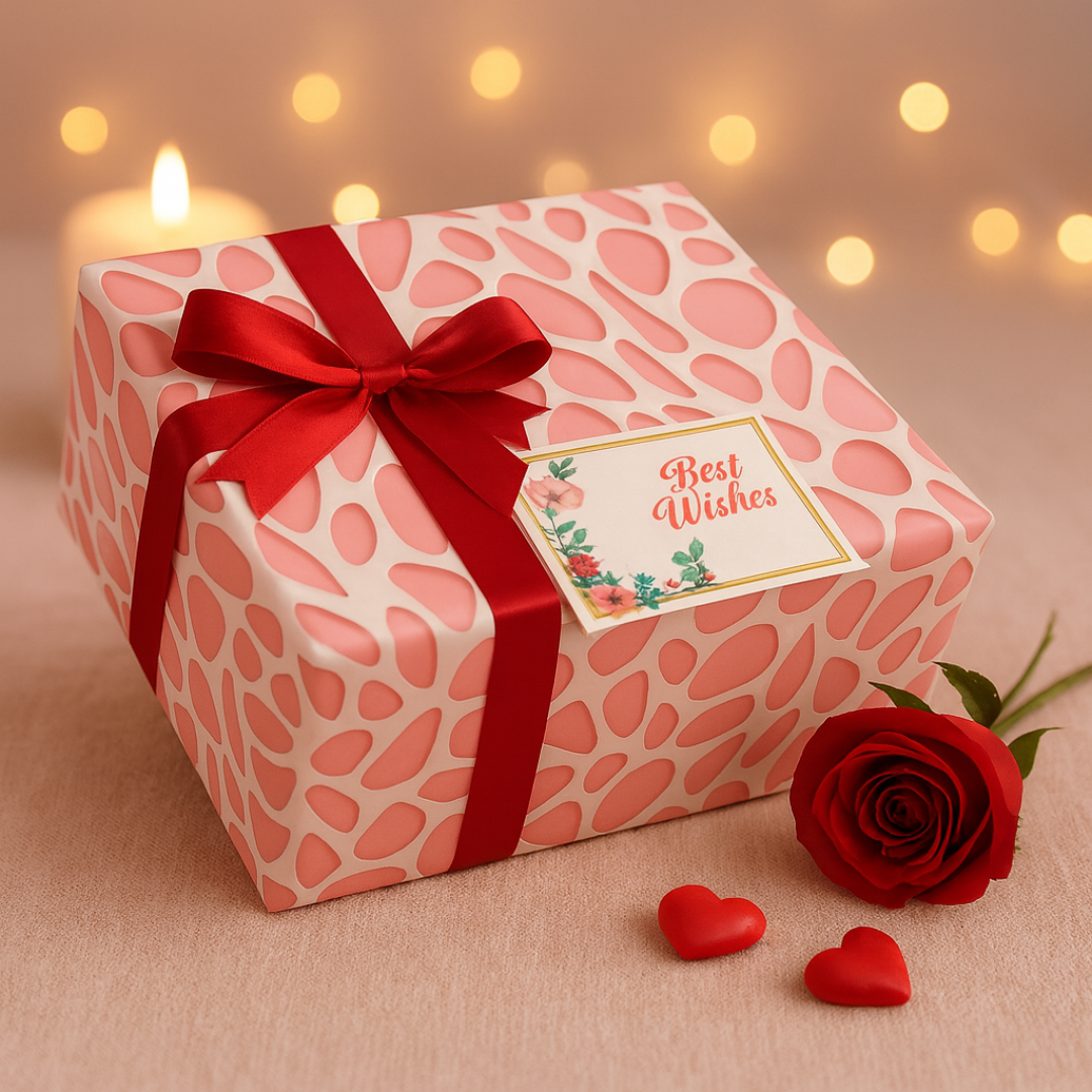 Pink White Maze (Pack of 20 sheets) | 95 GSM | 19.5 x 27.5 inches