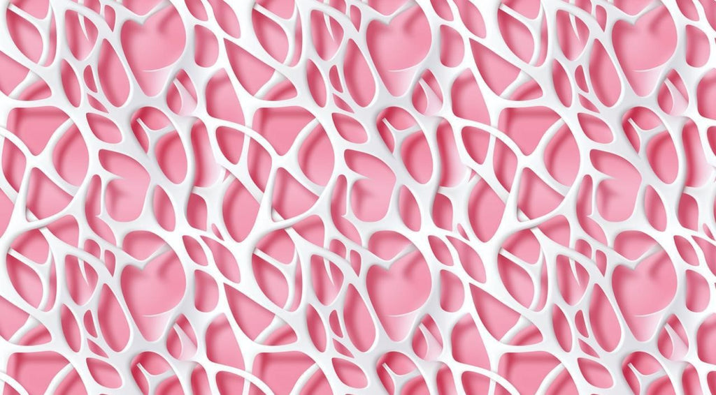 Pink White Maze (Pack of 20 sheets) | 95 GSM | 19.5 x 27.5 inches