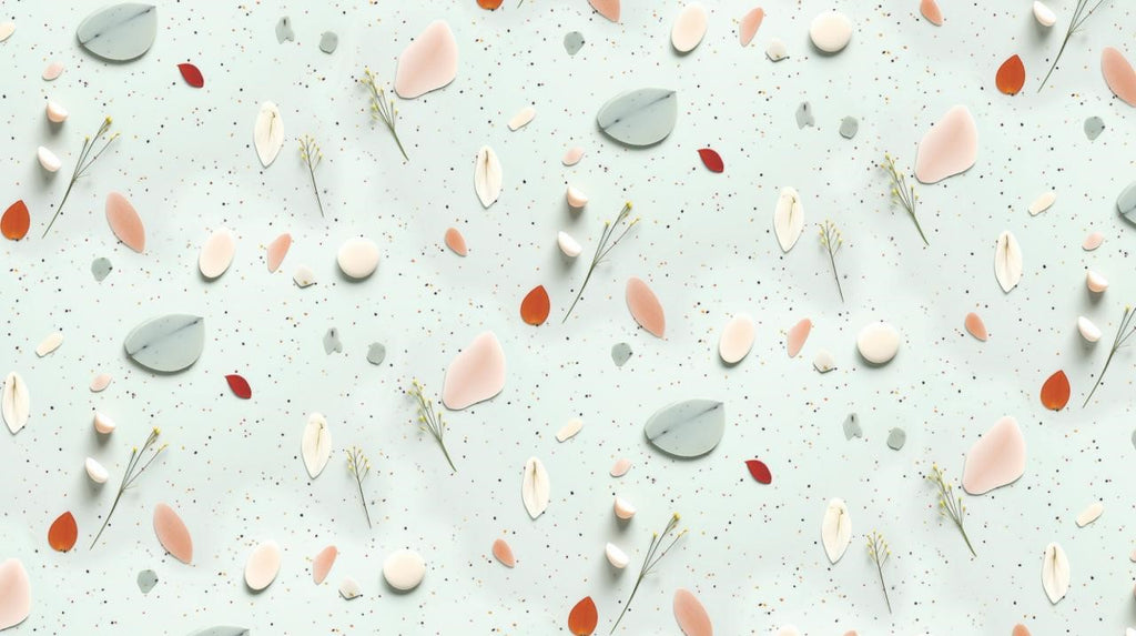 Green Leaf Gift Wrapping Paper (Pack of 20 sheets) | 80 GSM | 19.5 x 27.5 inches