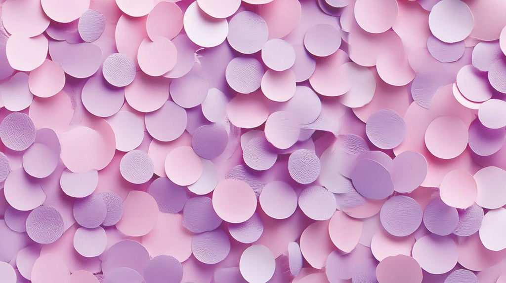 Pink Scallop Gift Wrapping Paper(Pack of 20 sheets) | 95 GSM | 19.5 x 27.5 inches