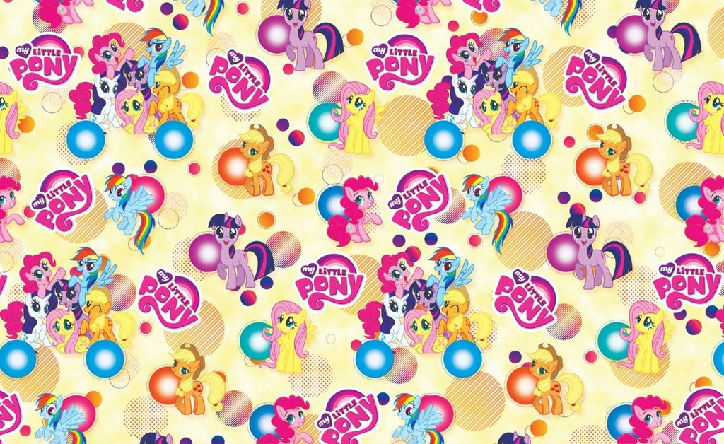 My Little Pony Gift Wrapping Paper (Pack of 20 sheets) | 80 GSM | 19.5 x 27.5 inches