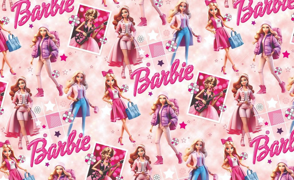 Barbie Gift Wrapping Paper (Pack of 20 sheets) | 80 GSM | 19.5 x 27.5 inches
