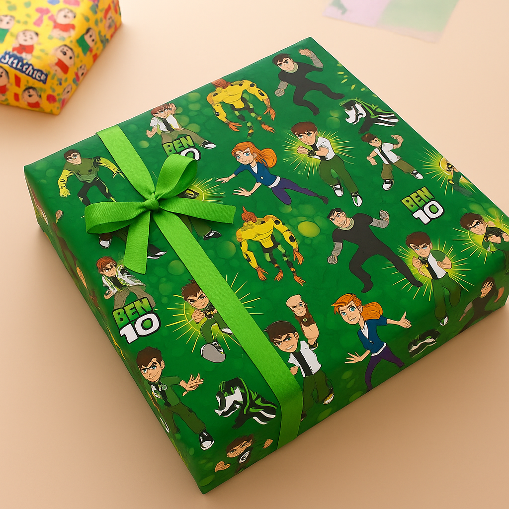 Pokemon Gift Wrapping Paper (Pack of 20 sheets) | 80 GSM | 19.5 x 27.5 inches