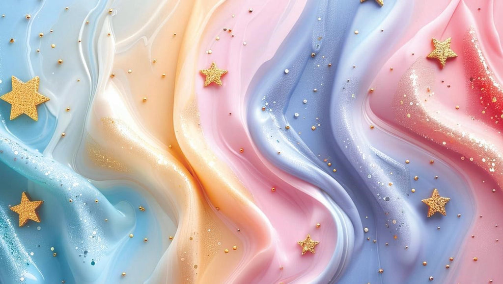 Multicolor Star Gift Wrapping Paper(Pack of 20 sheets) | 80 GSM | 19.5 x 27.5 inches