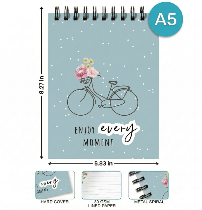 Enjoy Every Moment A5 Diary